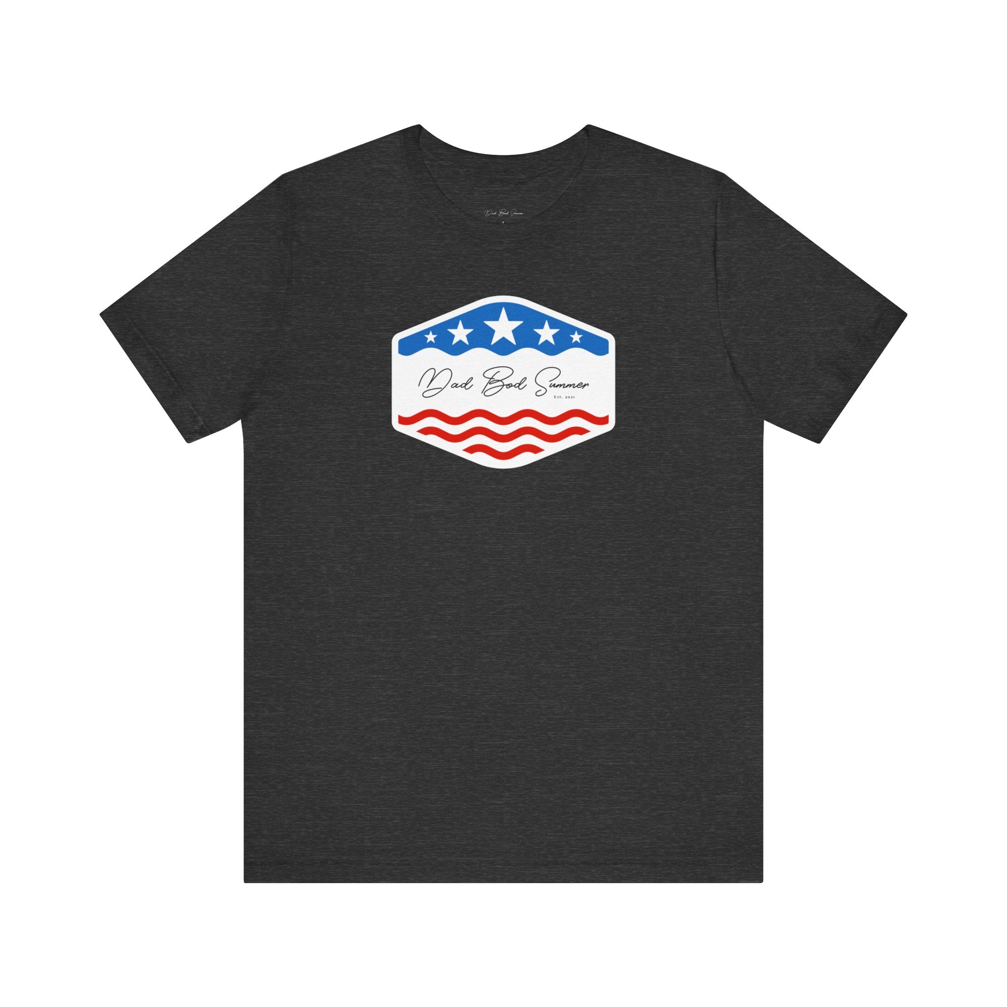 "Dad Bod Summer Shirt" - USA Flag Shirt
