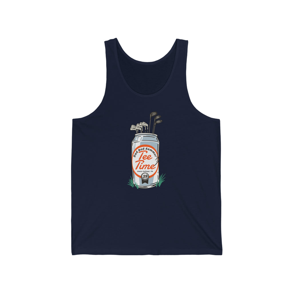 Tee Time, State College Penn State Tank Top - Dad Bod Summer