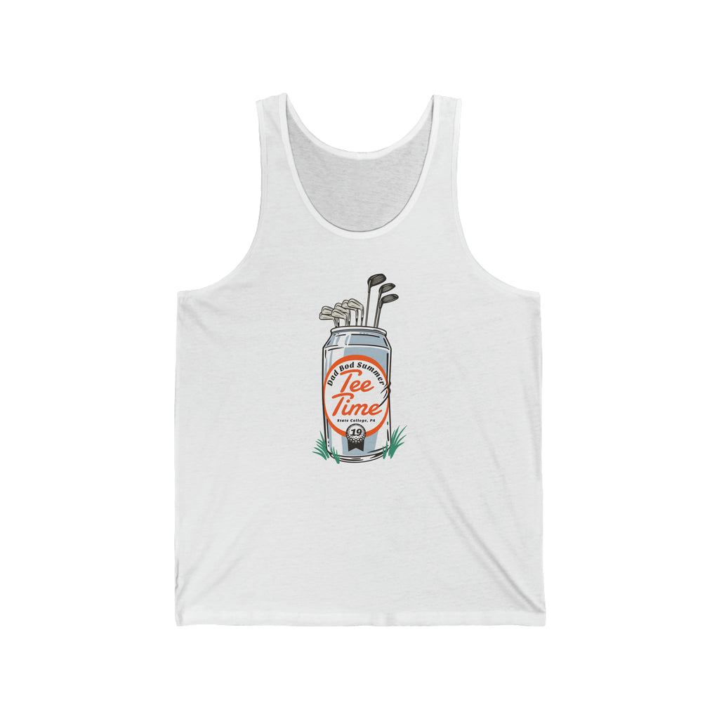 Tee Time, State College Penn State Tank Top - Dad Bod Summer