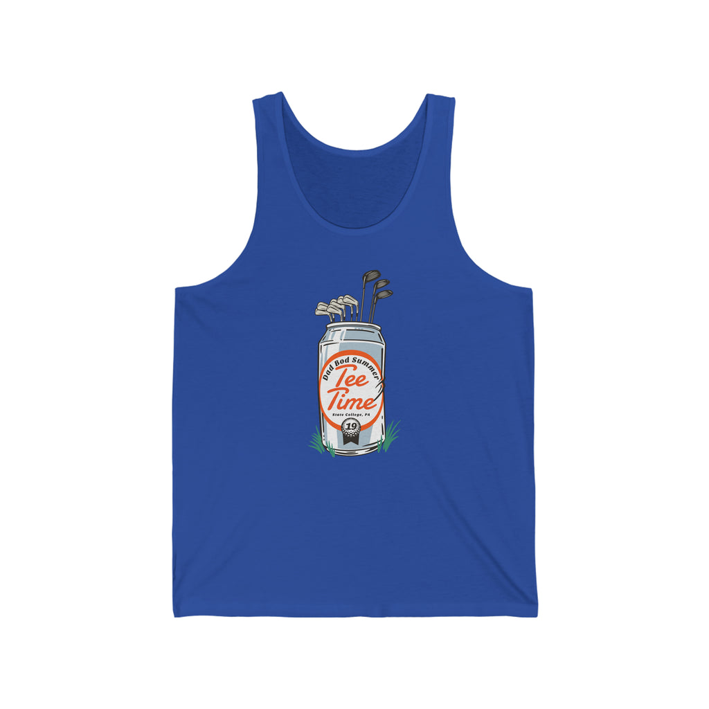 Tee Time, State College Penn State Tank Top - Dad Bod Summer