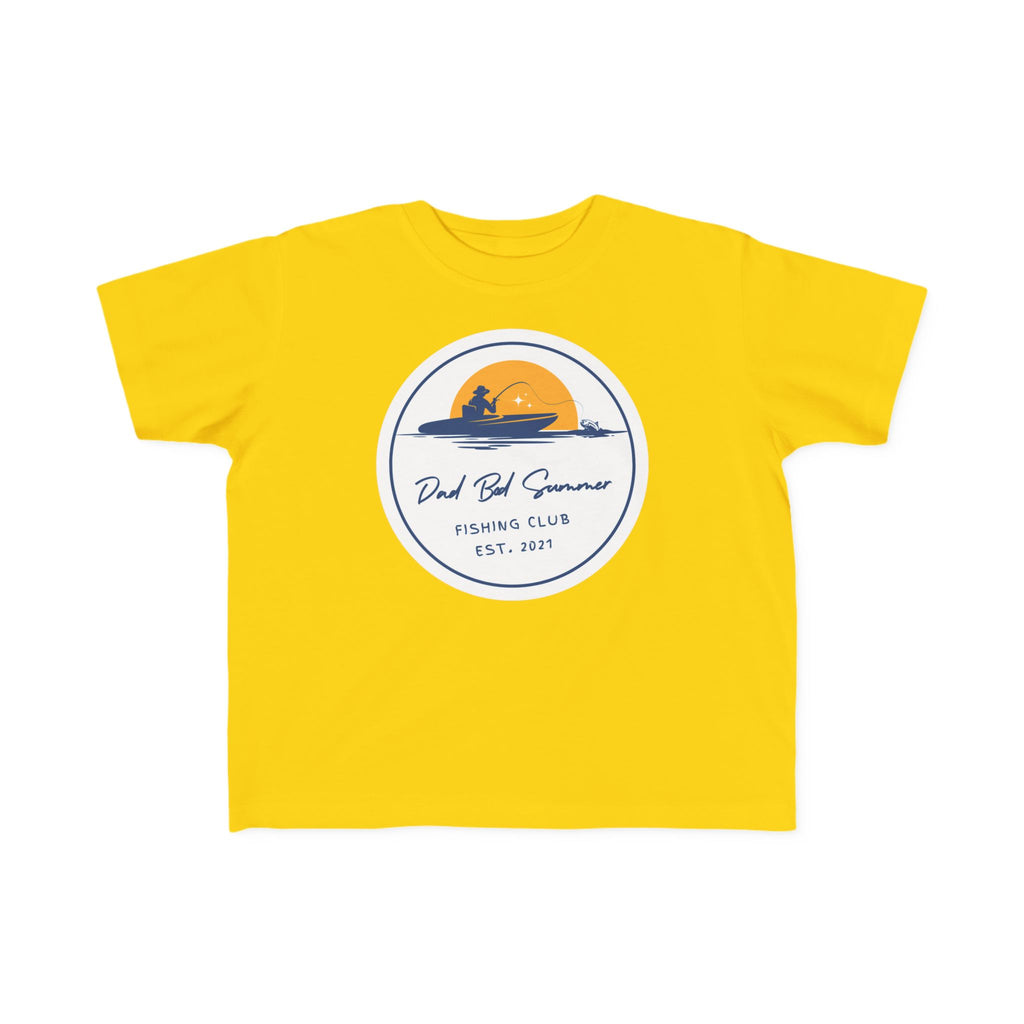 Dad Bod Summer Fishing Club | Toddler Fishing Shirt