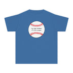 "My Mom Peaked in Little League" - Kids Baseball Shirts