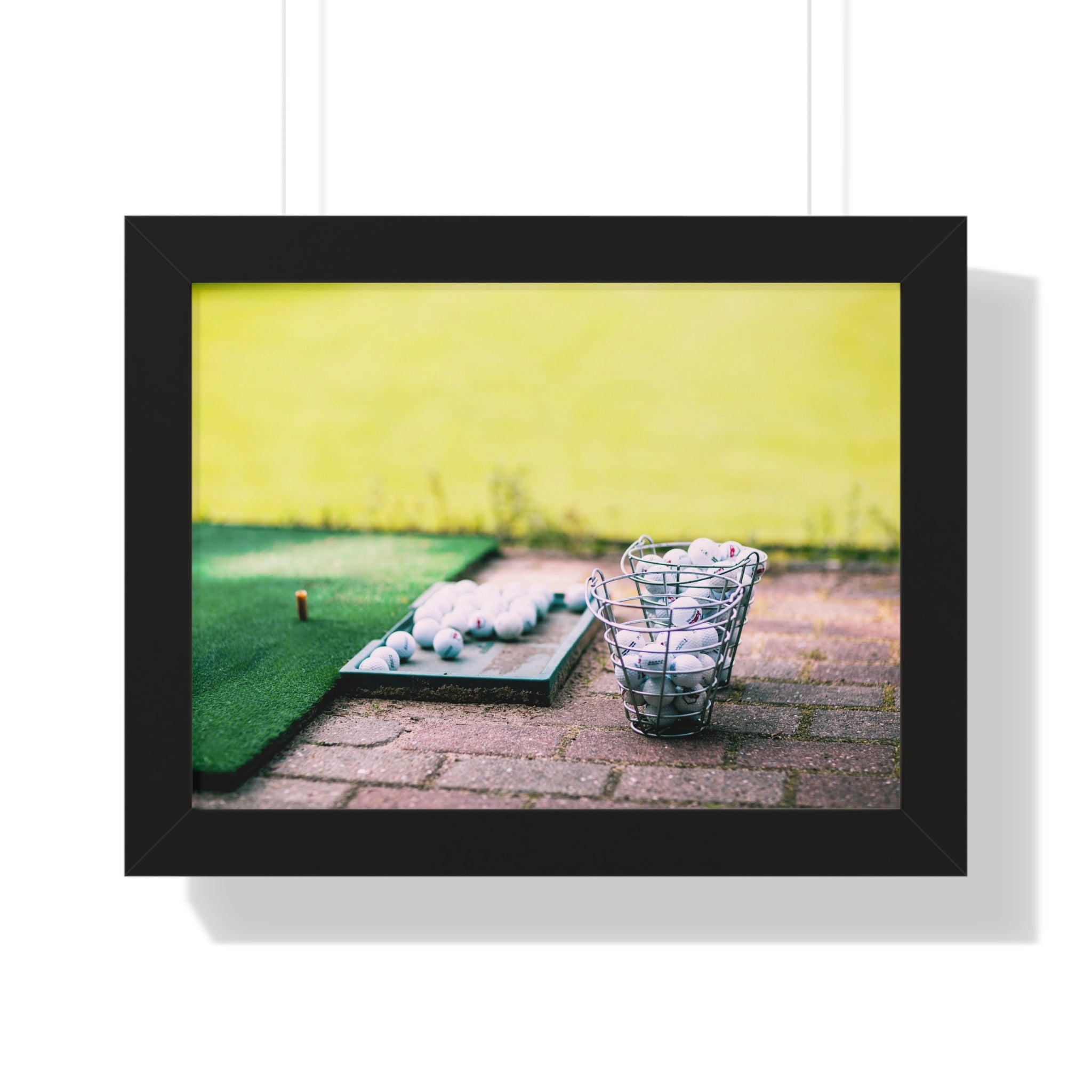 "A Day At The Driving Range" - Golf Wall Art