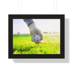 "Teeing Off" - Golf Wall Art