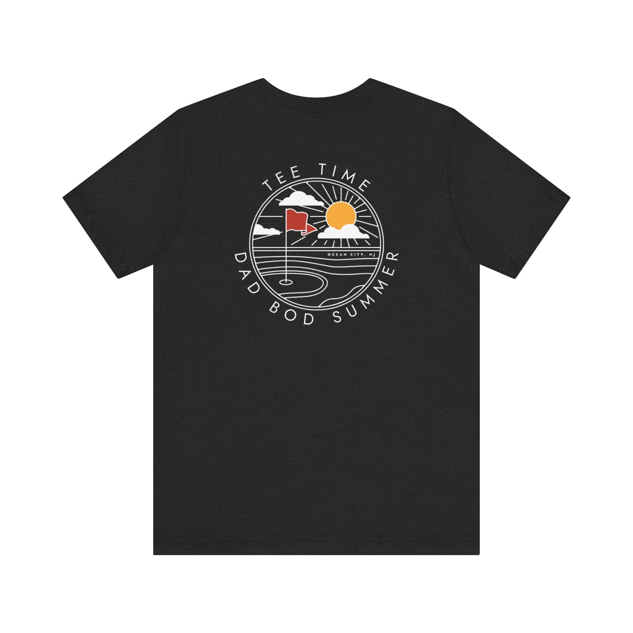 "Ocean City, New Jersey Tee Time" - Golf T Shirts