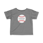 "My Pop Pop Peaked in Little League" - Infant Baseball Shirt