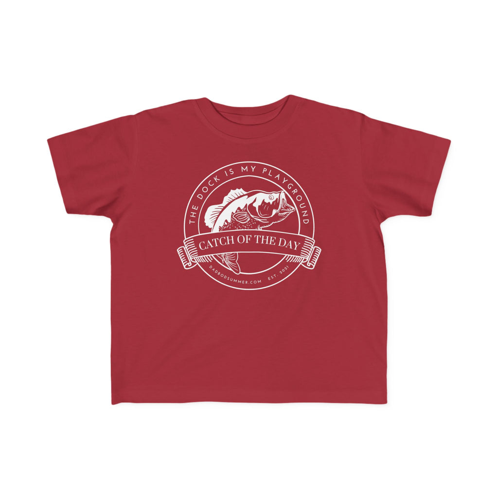 The Dock Is My Playground | Toddler Fishing Shirt