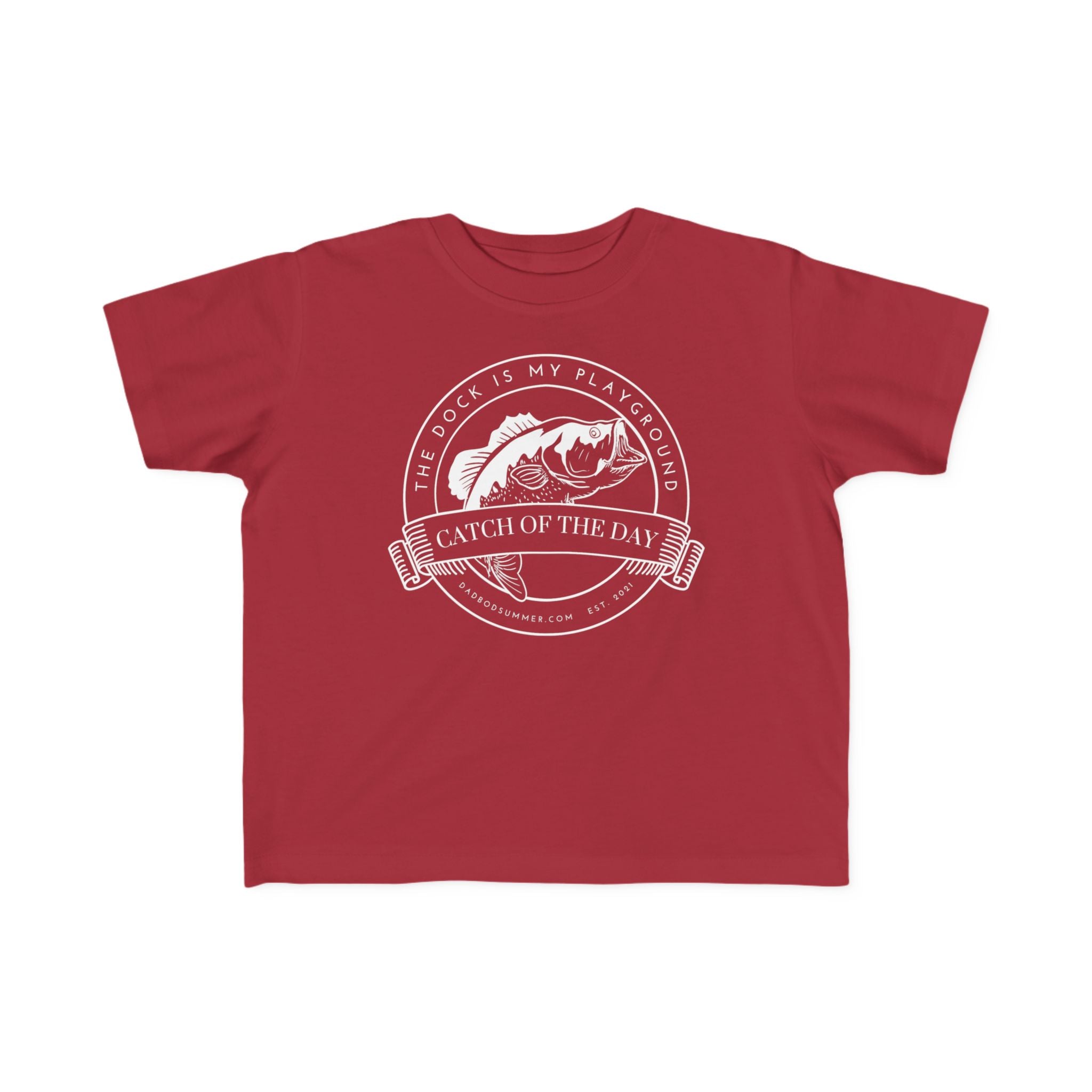 The Dock Is My Playground | Toddler Fishing Shirt