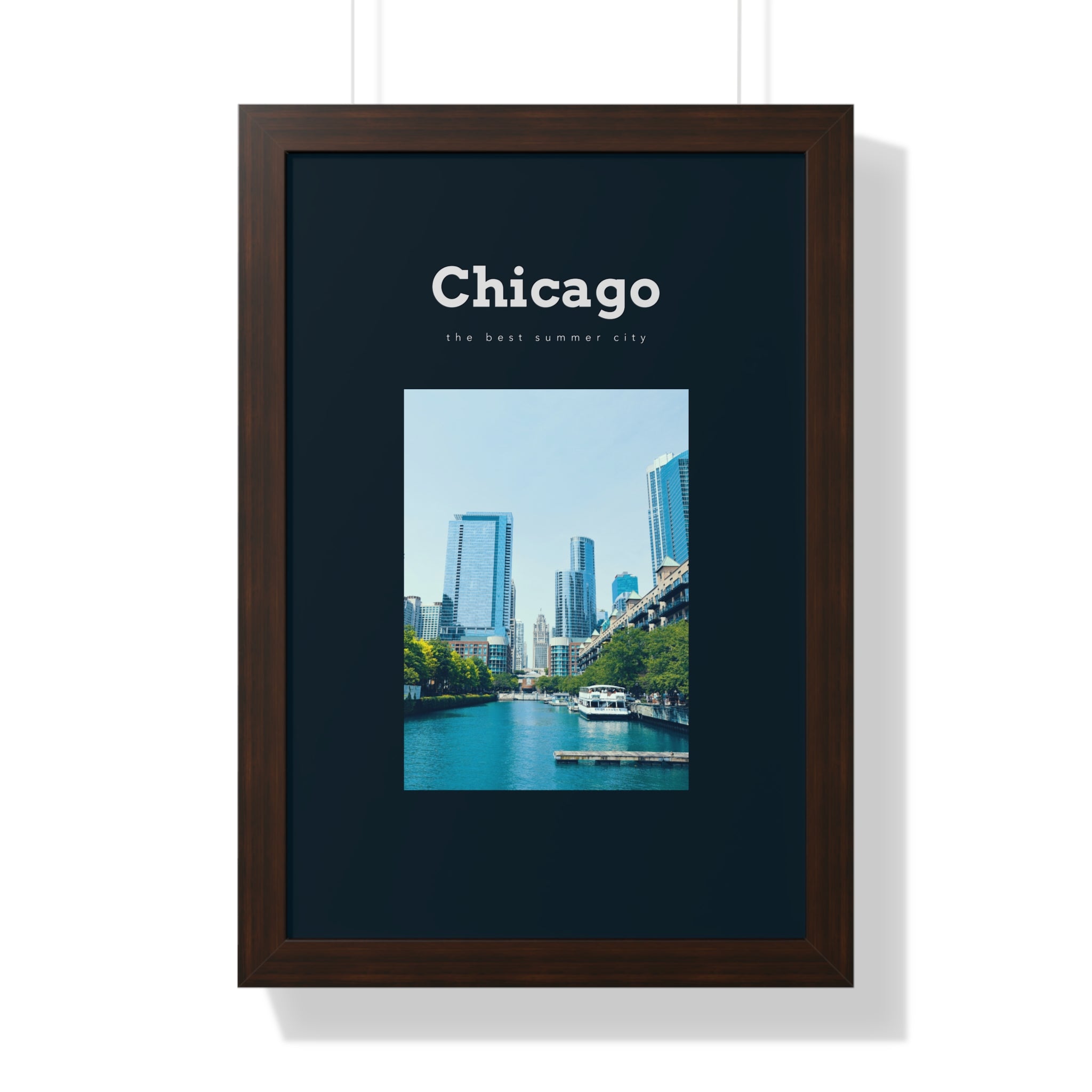 Chicago is "The Best Summer City" - Chicago Wall Art - Chicago CIty Wall Art