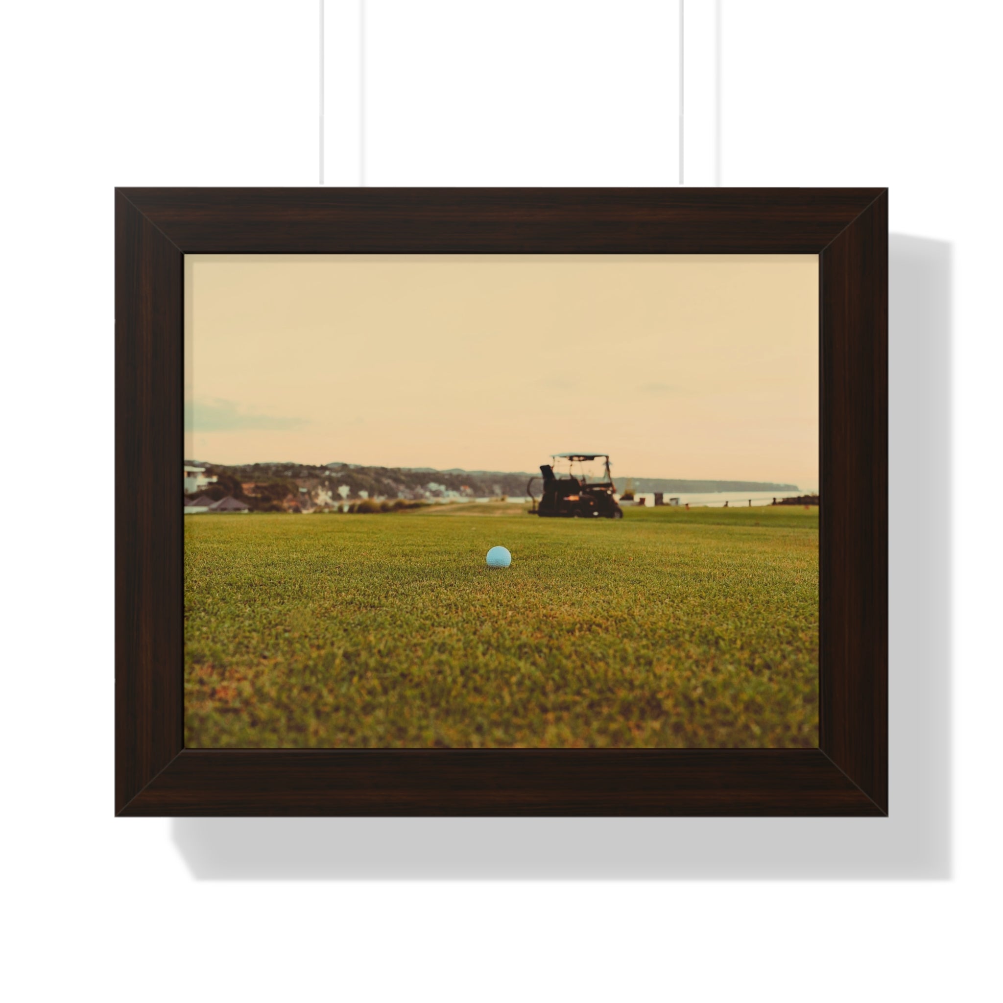 "Out Of The Office and Playing Golf" - Golf Wall Art