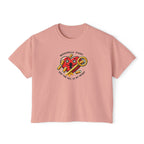"Mozzarella Sticks Are The Key To My Heart" - Women's Boxy Tee