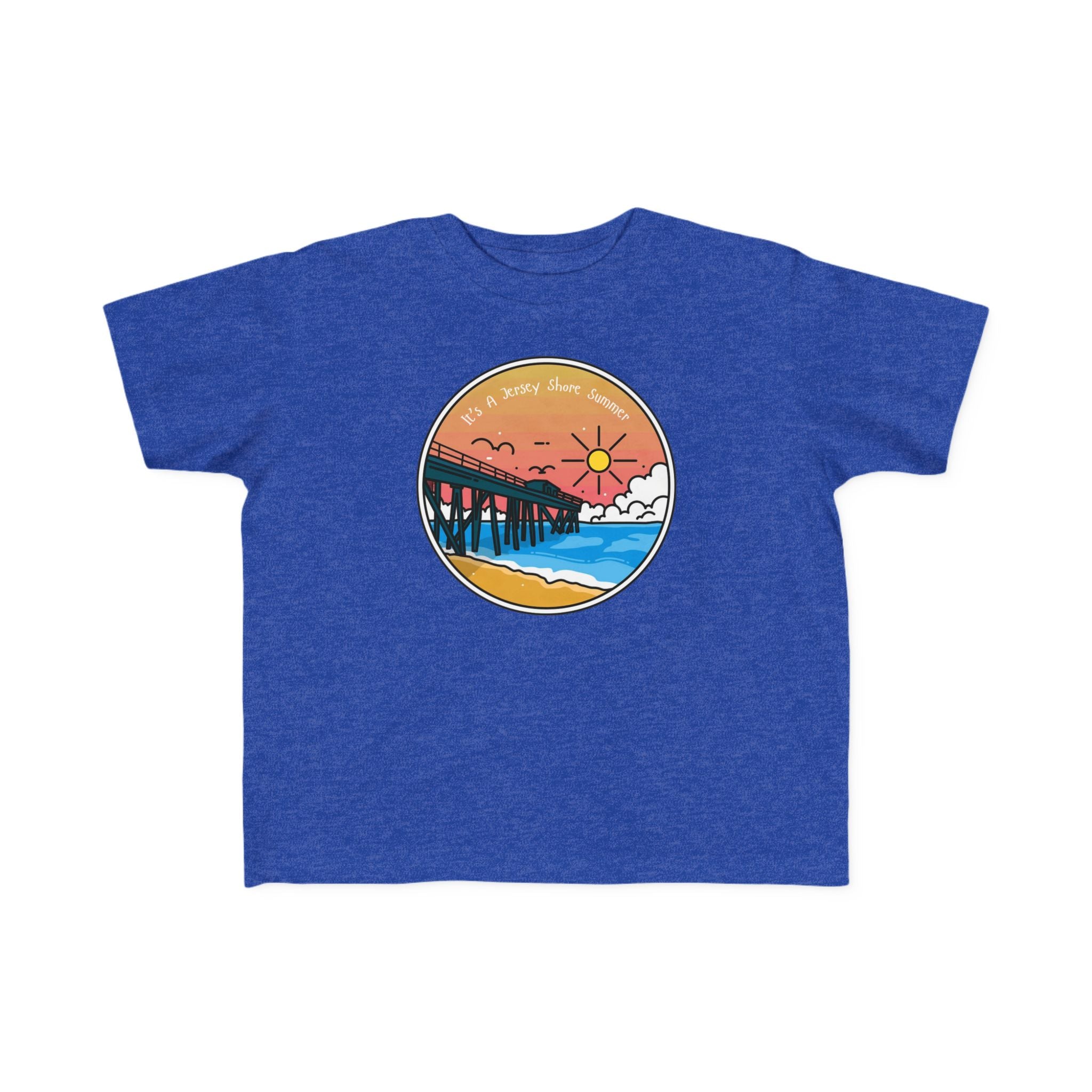 "It's A Jersey Shore Summer" - Toddler Beach Shirts