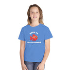 Born To Love Fishing | Toddler Fishing Shirt