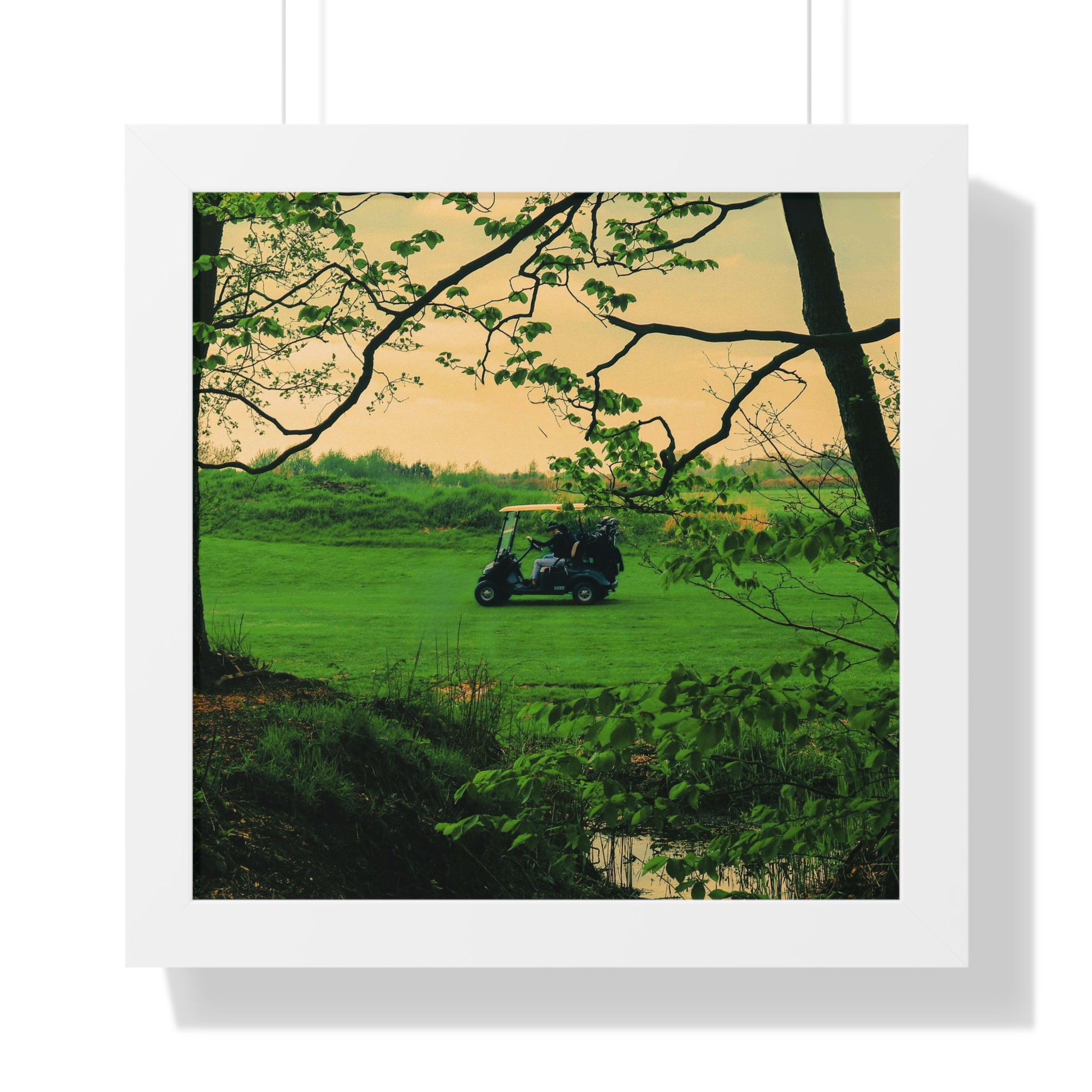 "Playing 18" - Golf Wall Art