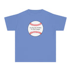 "My Pop Pop Peaked in Little League" - Kids Baseball Shirts