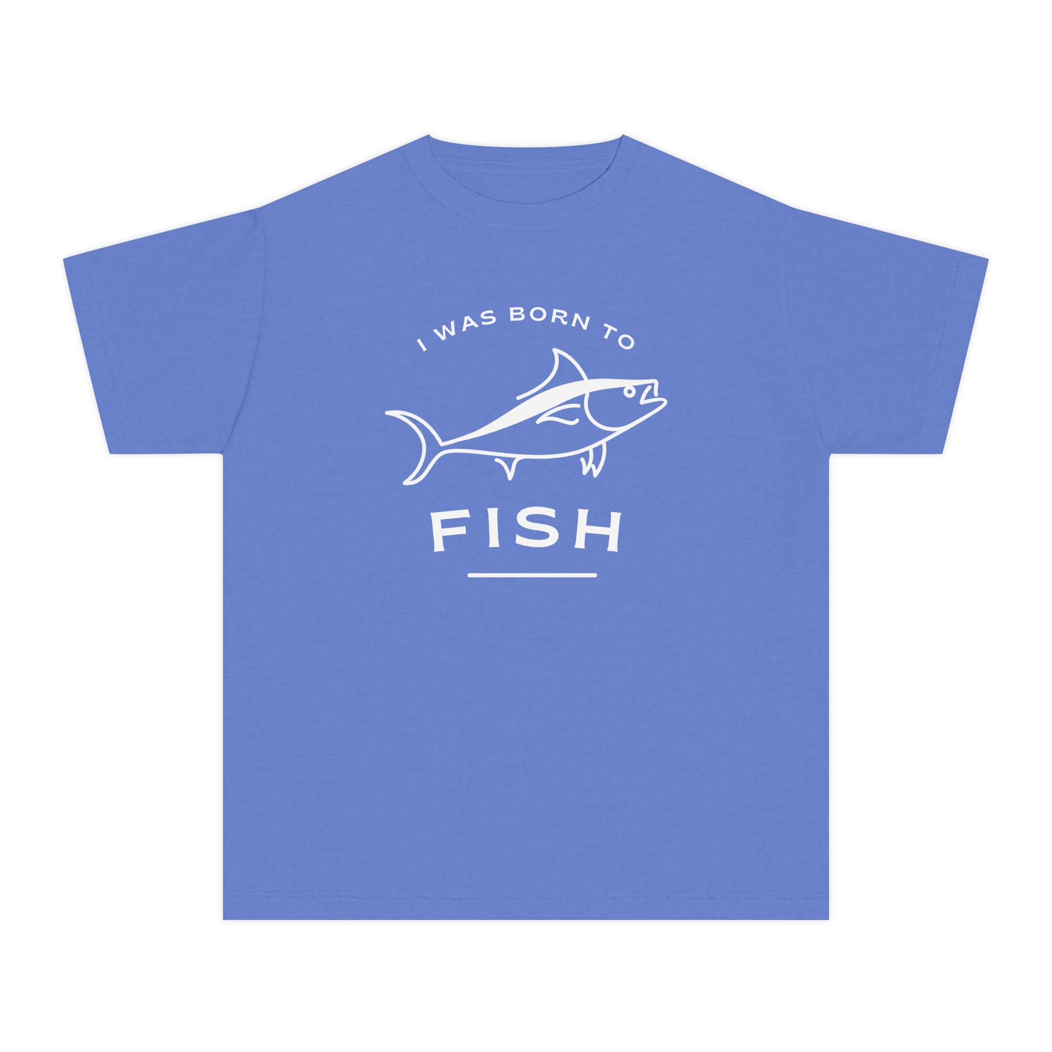 I Was Born To Fish | Kids Fishing Shirt