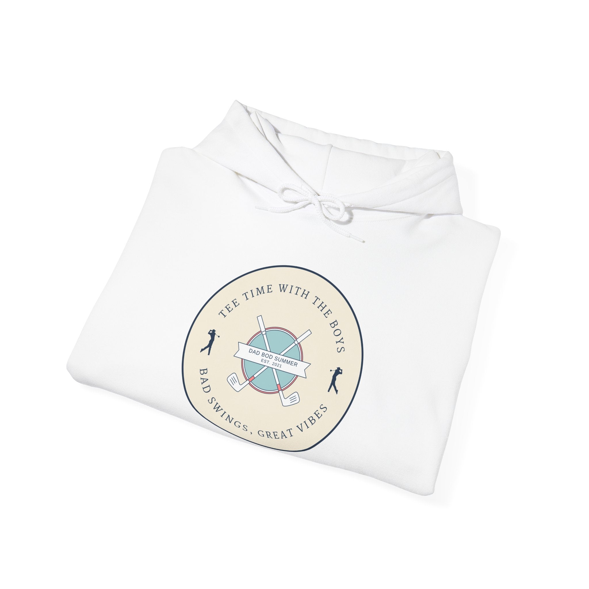 "Bad Swings, Good Vibes" - Golf Hoodie