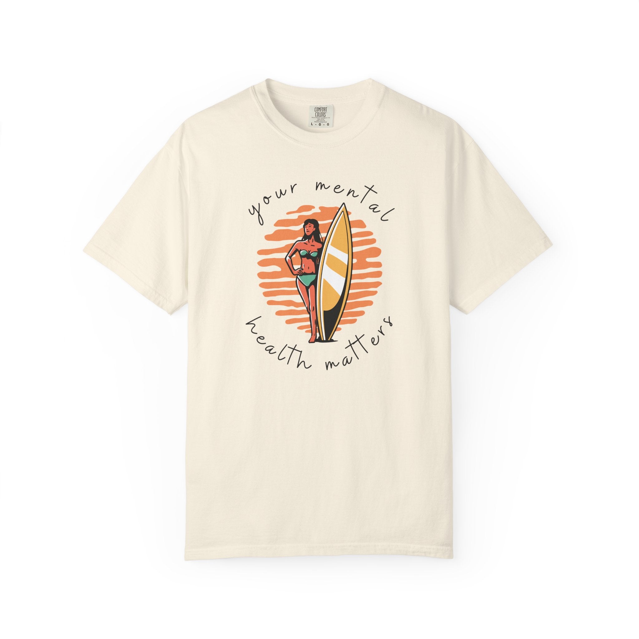 Your Mental Health Matters Shirt, Surfing Theme | Mental Health Shirts