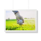 "Teeing Off" - Golf Wall Art