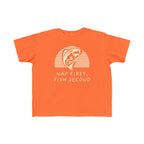 Nap First, Fish Second | Toddler Fishing Shirt