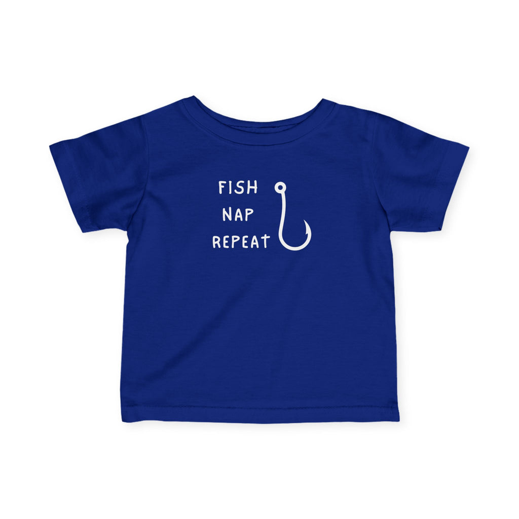 Fish Nap Repeat | Baby Fishing Shirts