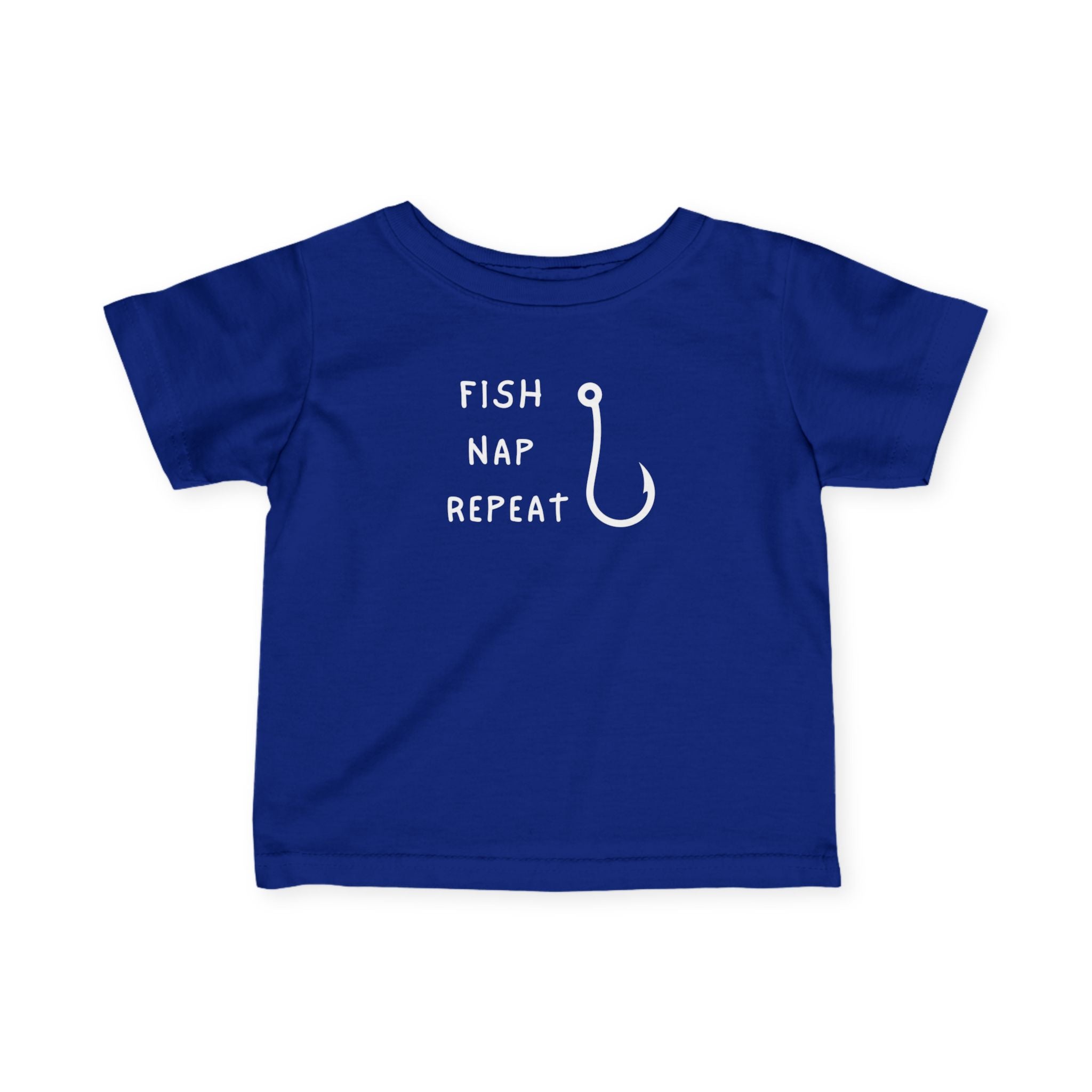 Fish Nap Repeat | Baby Fishing Shirts
