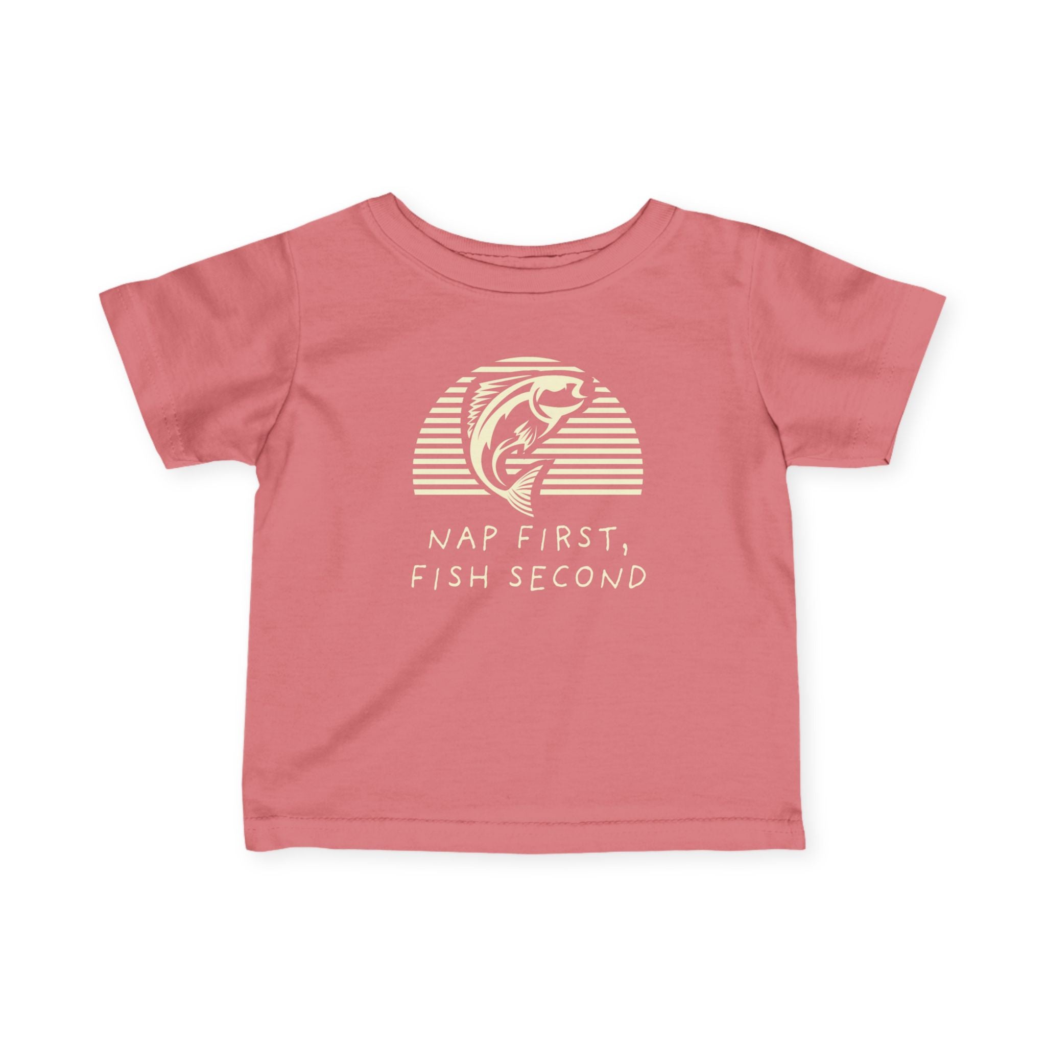 Nap First, Fish Second | Baby Fishing Shirts