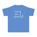 Fish Nap Repeat | Kids Fishing Shirt