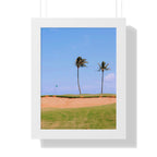 "Beach Golf Course" - Golf Wall Art