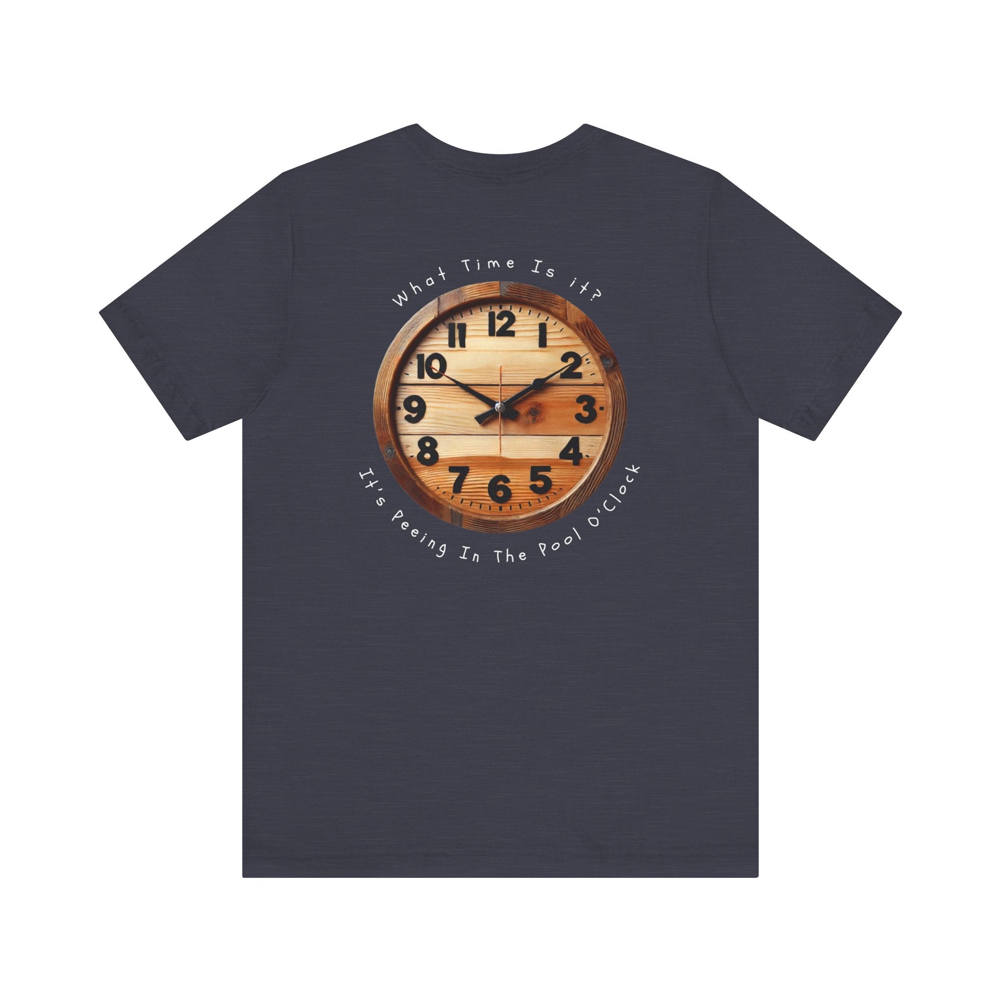 "It's Peeing In The Pool O'Clock" - Funny Pool Shirts