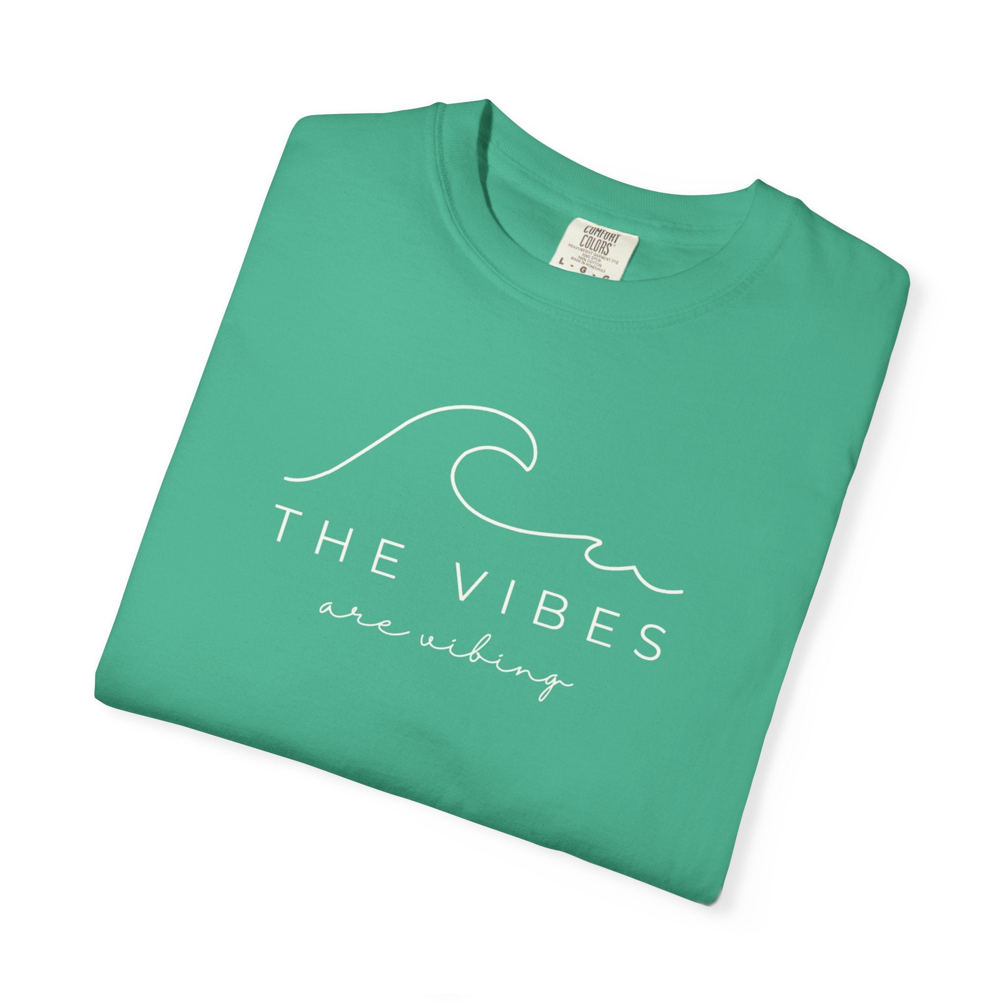 "The Vibes Are Vibing, Ocean Waves" | Beach T Shirts