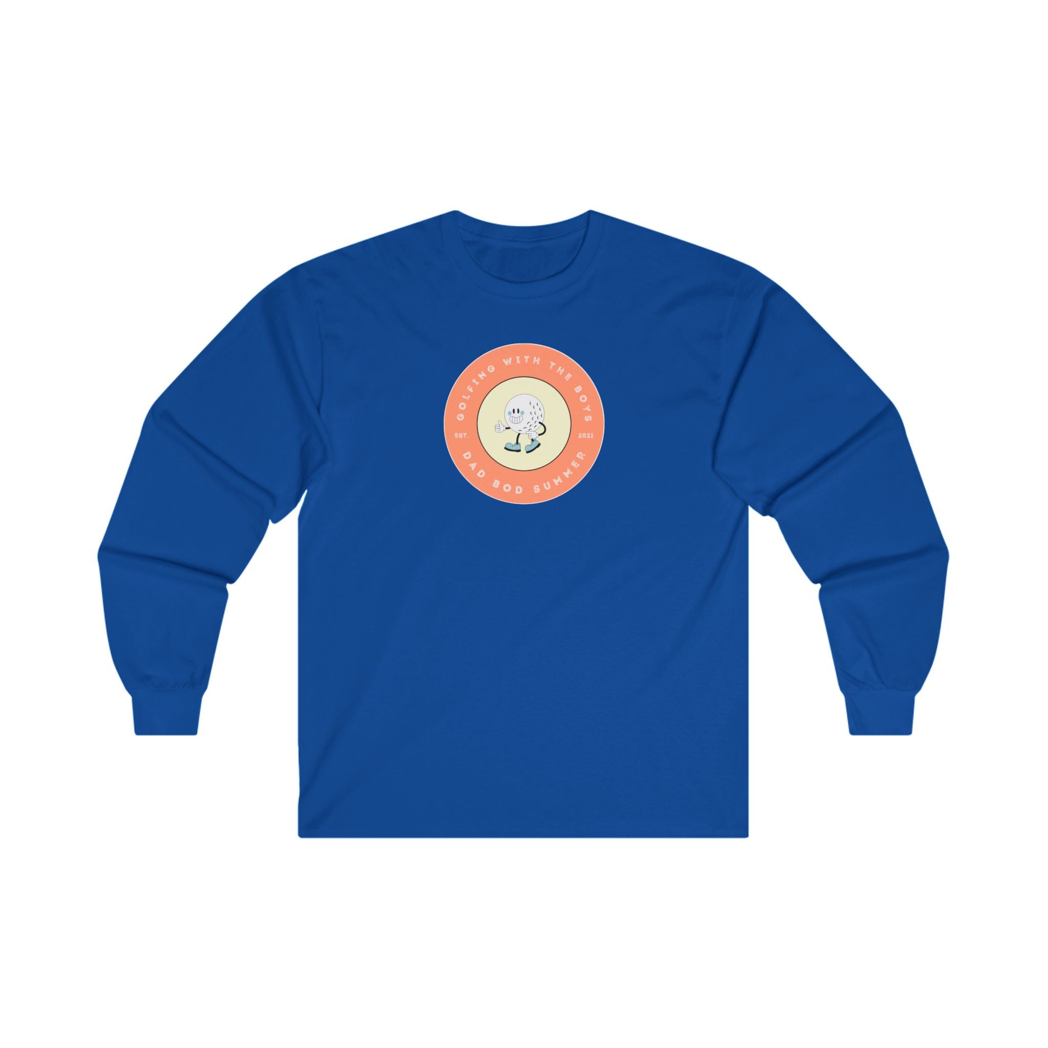 "Golfing With The Boys" - Long Sleeve Golf Shirt