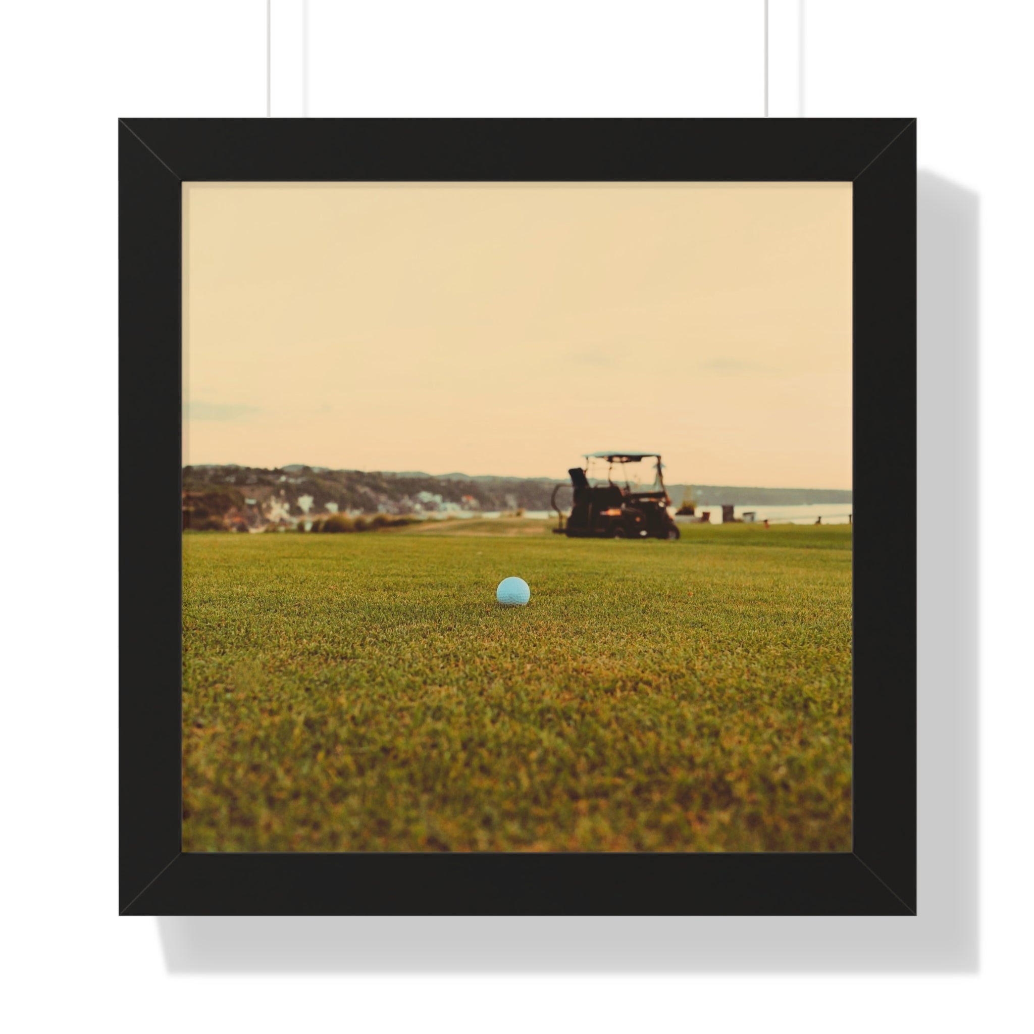 "Out Of The Office and Playing Golf" - Golf Wall Art