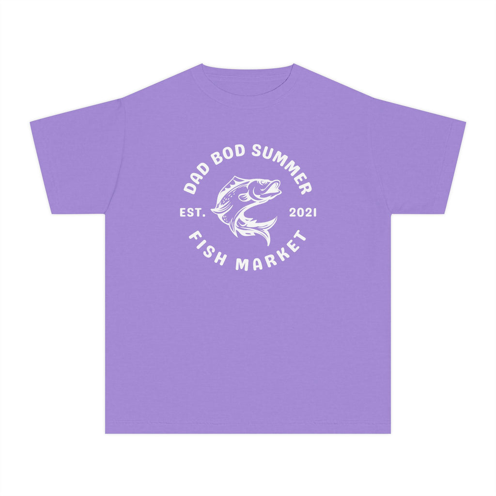 Dad Bod Summer Fish Market | Kids Fishing Shirt