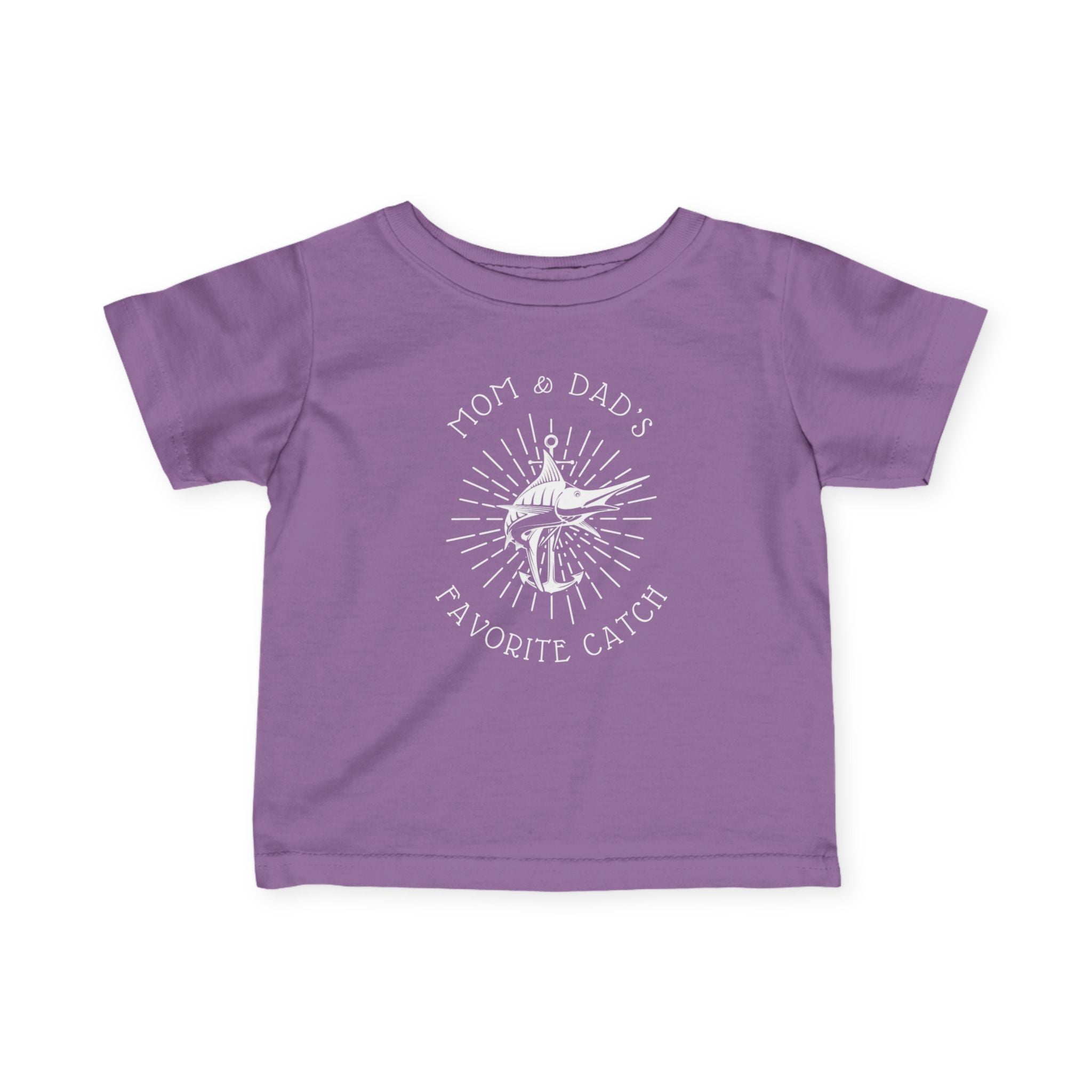 Mom and Dad's Favorite Catch | Baby Fishing Shirts