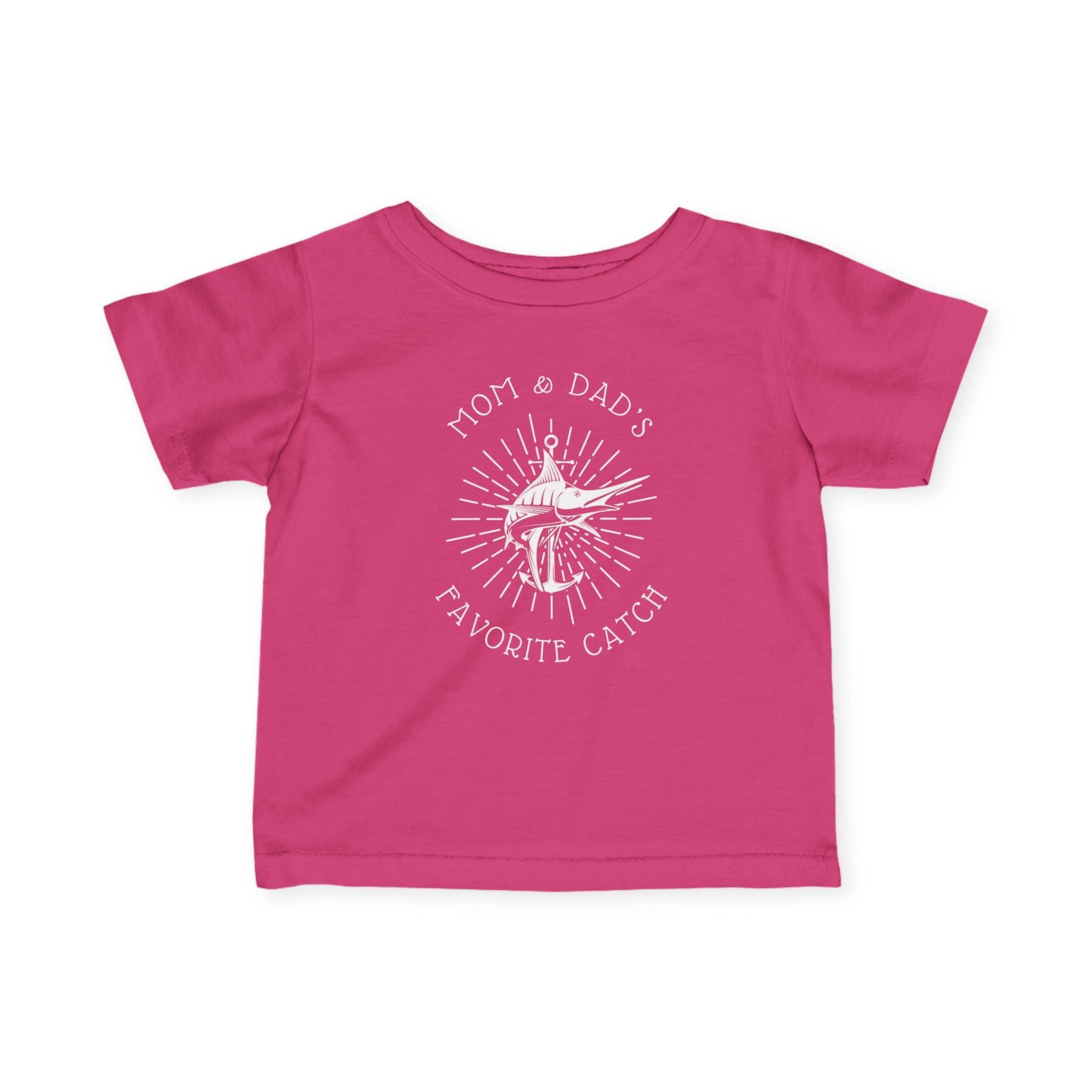 Mom and Dad's Favorite Catch | Baby Fishing Shirts
