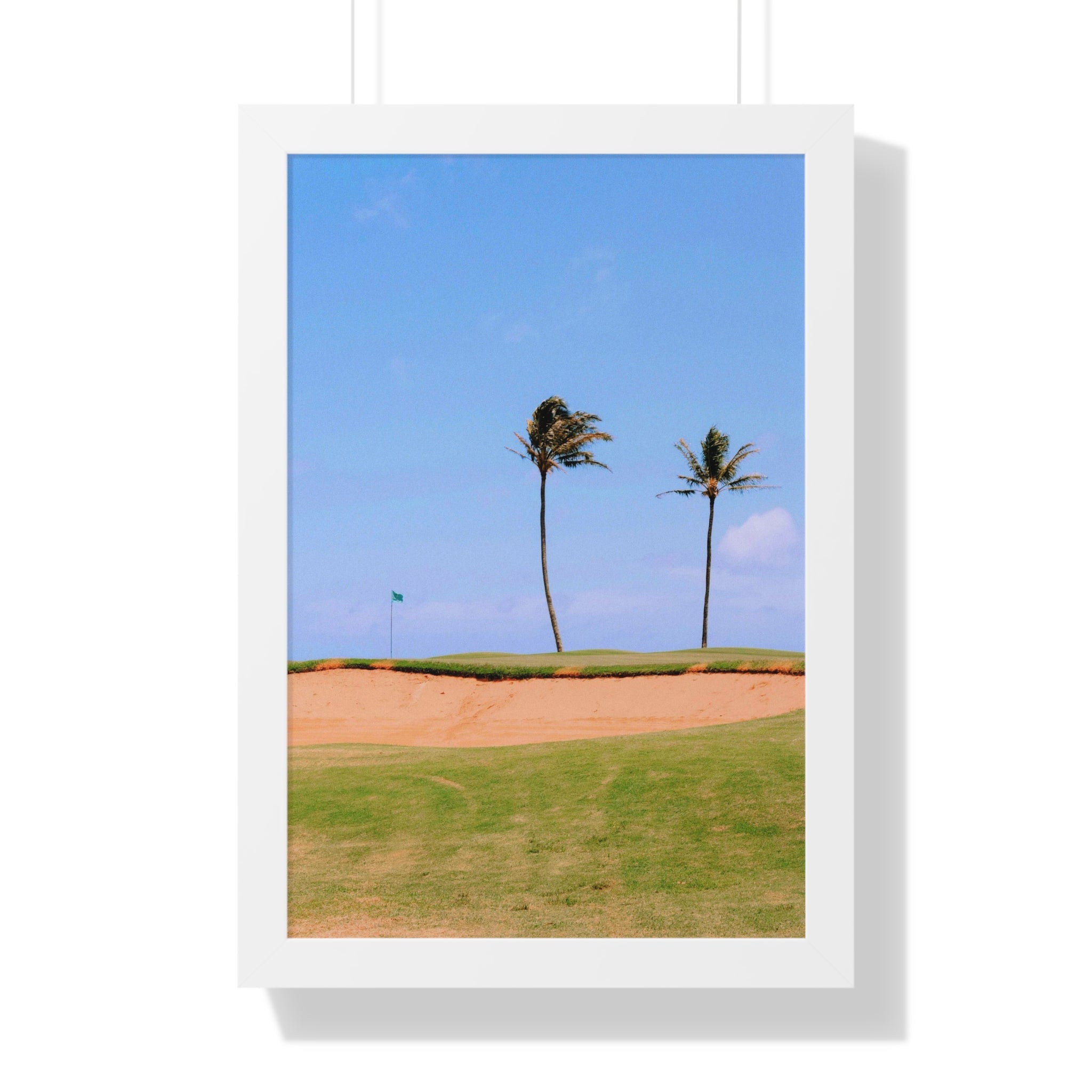 "Beach Golf Course" - Golf Wall Art