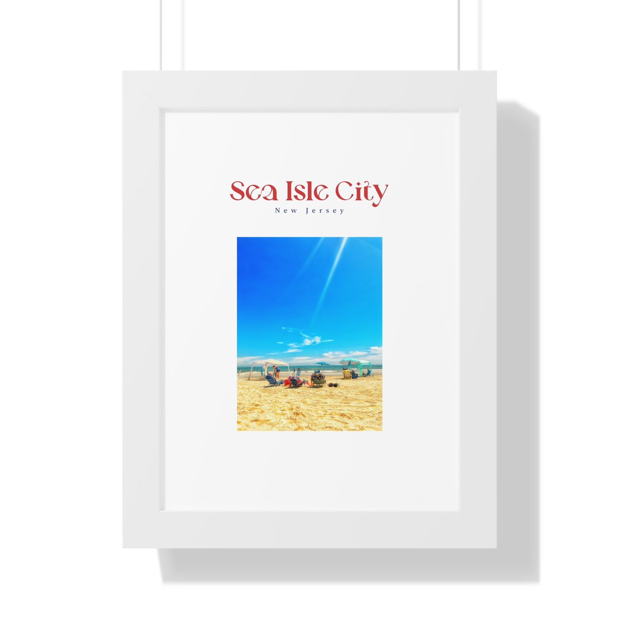 45th Street Beach - Sea Isle City Wall Art - Beach House Wall Art - Sea Isle City