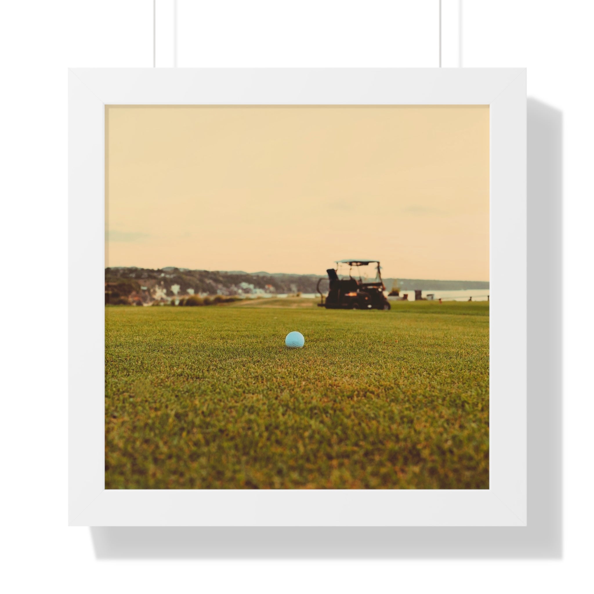 "Out Of The Office and Playing Golf" - Golf Wall Art