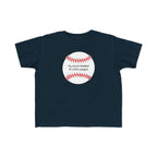 "My Uncle Peaked in Little League" - Toddler Baseball Shirt
