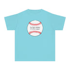 "My Mom Peaked in Little League" - Kids Baseball Shirts