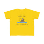 I Got My Fishing Genes From My Grandpop | Toddler Fishing Shirt