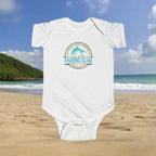 Baby Fishing Onesie by Dad Bod Summer. This baby fishing onesie says "Future Fishing Champion Fishing Club".
