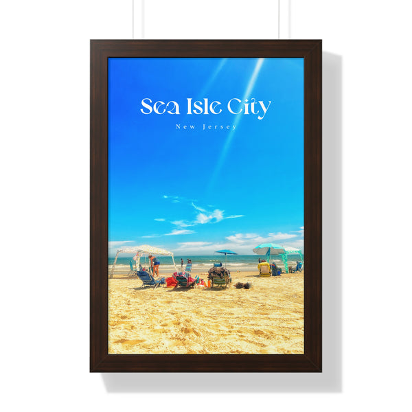 Sea Isle City- 45th Street- Pre Framed - Dad Bod Summer