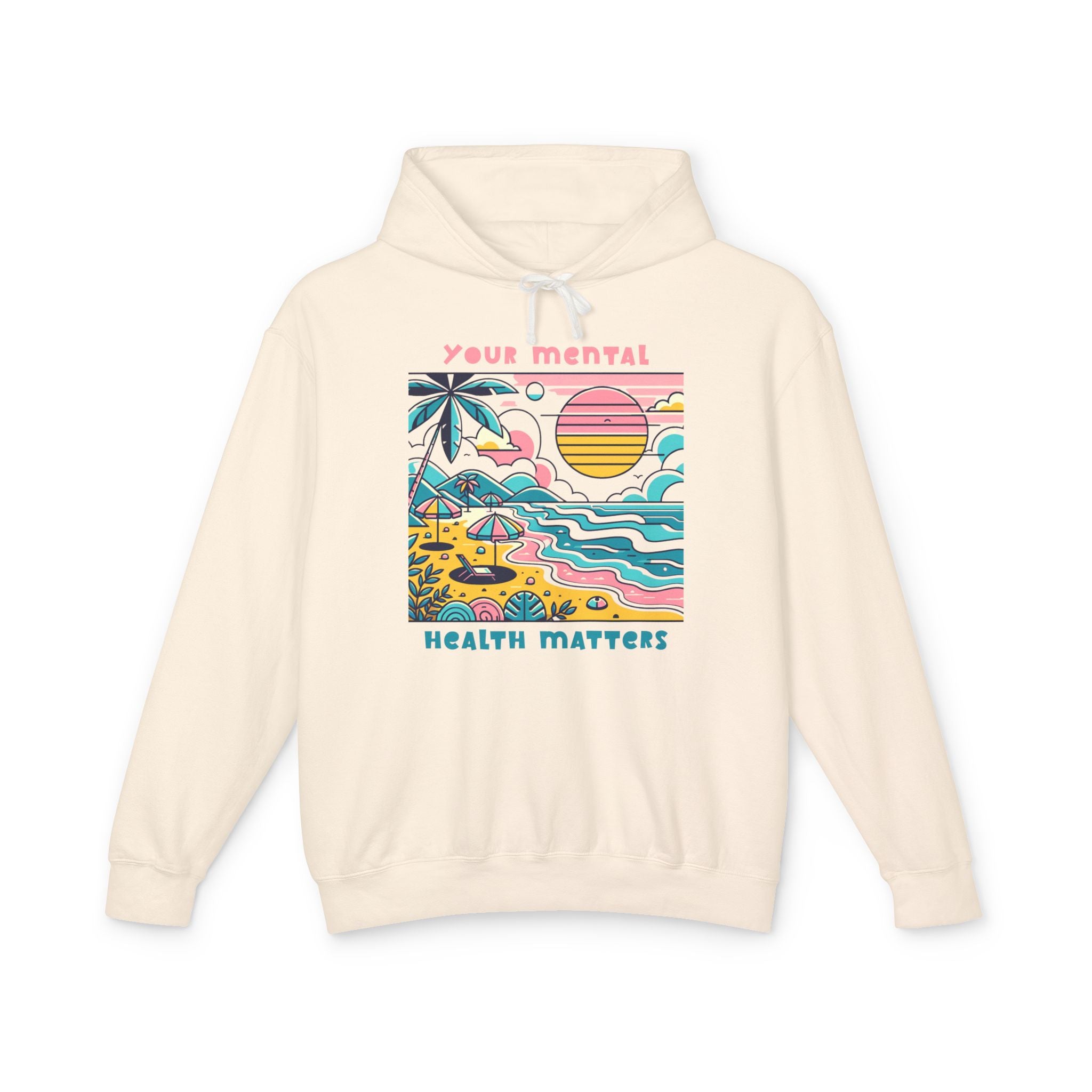 Your Mental Health Matters Sweatshirt, Beach Theme | Mental Health Sweatshirt