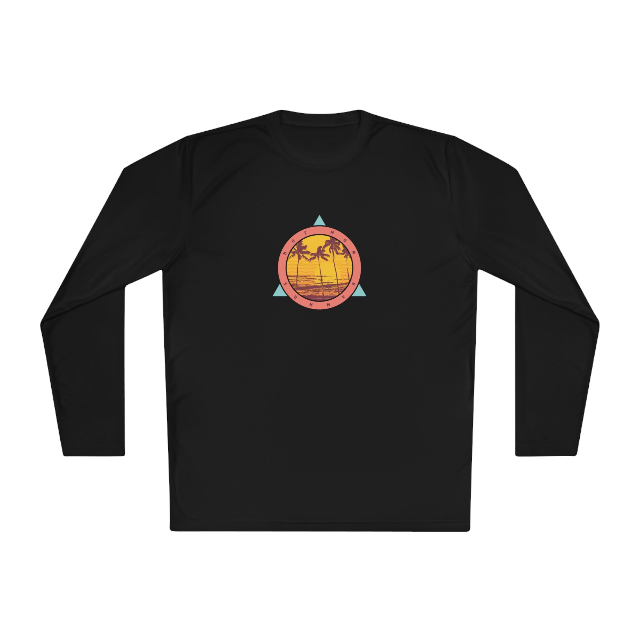 "Hot Mom Summer" Lightweight Long Sleeve Tee - Dad Bod Summer