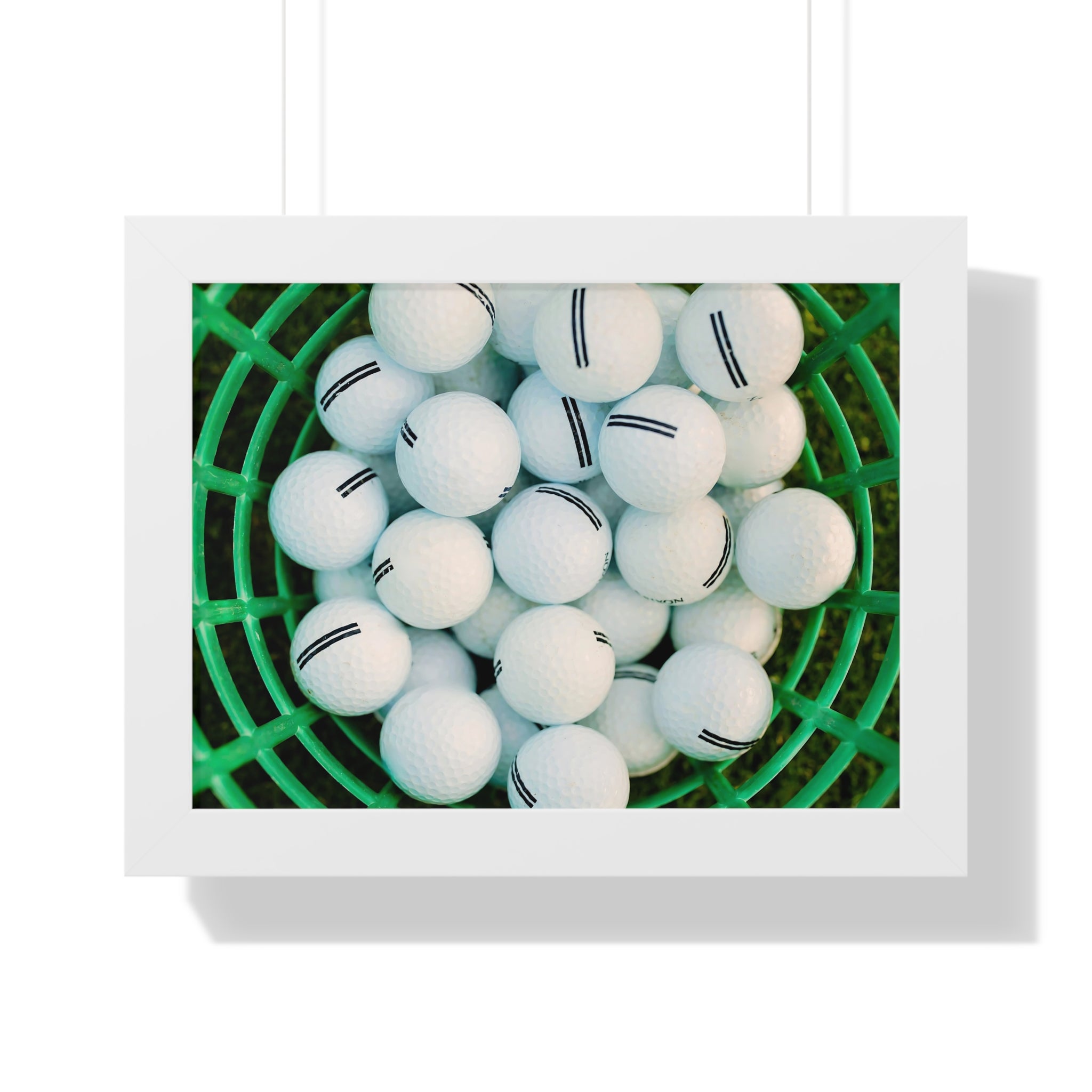 "A Day At The Range" - Golf Wall Art