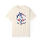 "Lady Liberty Screaming Play Freebird" - America Shirt
