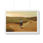"A Beautiful Bunker Shot" - Golf Wall Art