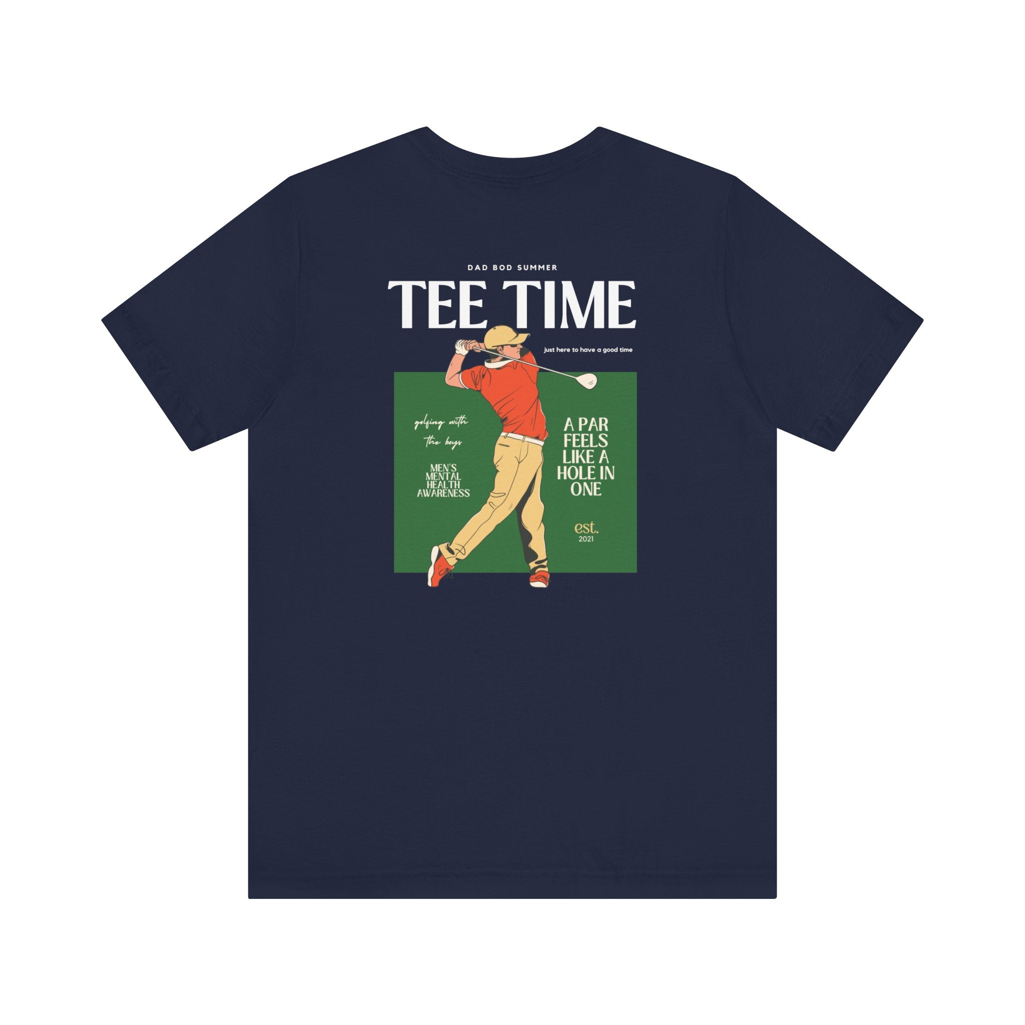 Dad Bod Summer, 1990's Tee Time Shirt | Golf T Shirt